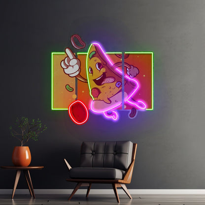 Cool Pizza Slice Led Neon Sign Light Custom Led Signs - Shineneon