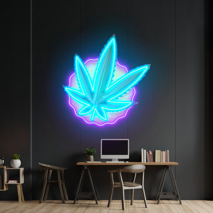 Cool Pothead Custom Led Signs Artwork For Sale