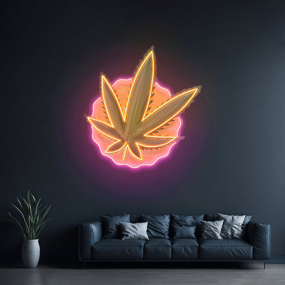 Cool Pothead Custom Led Signs Artwork For Sale