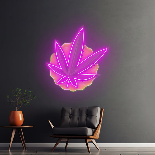 Cool Pothead Custom Led Signs Artwork For Sale