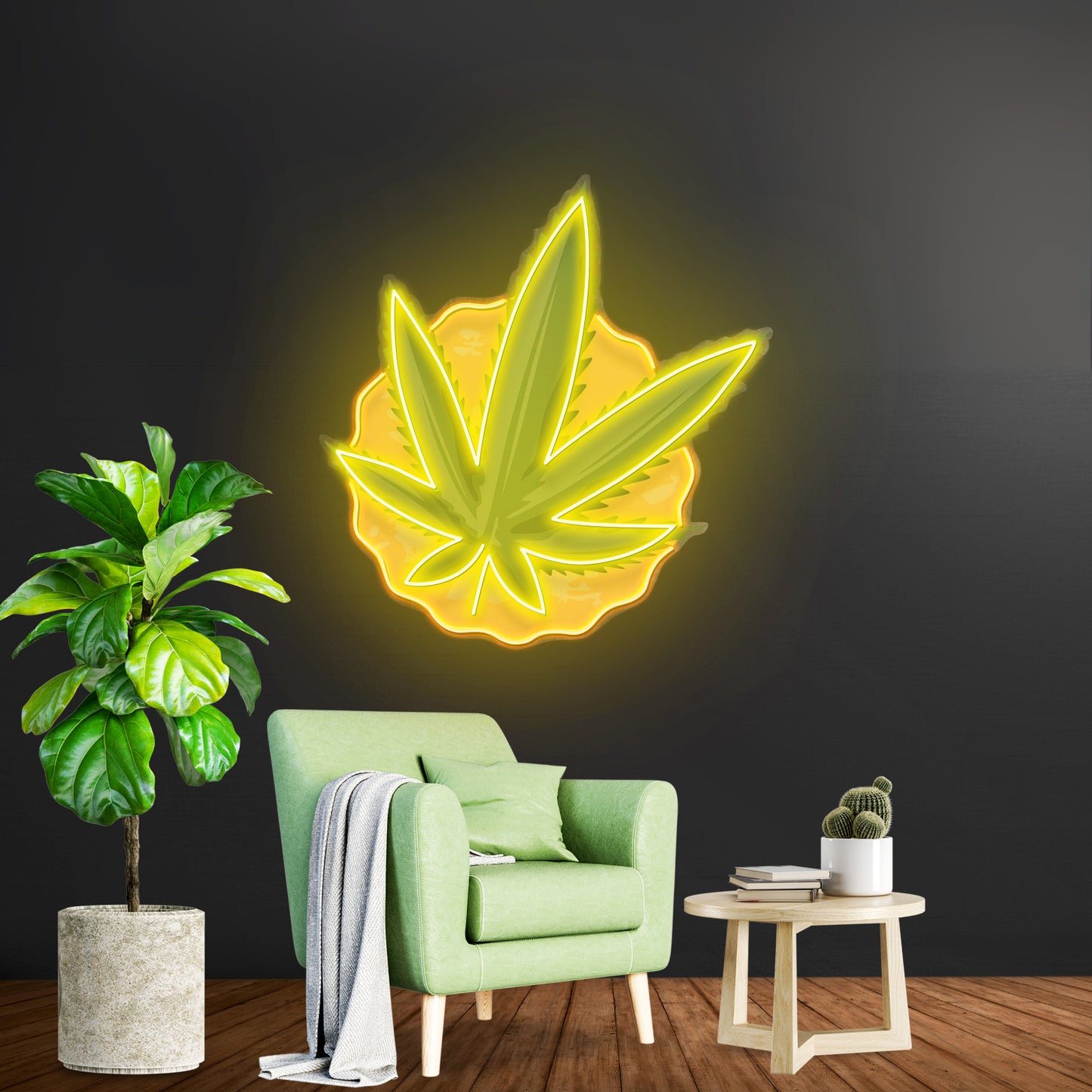 Cool Pothead Custom Led Signs Artwork For Sale