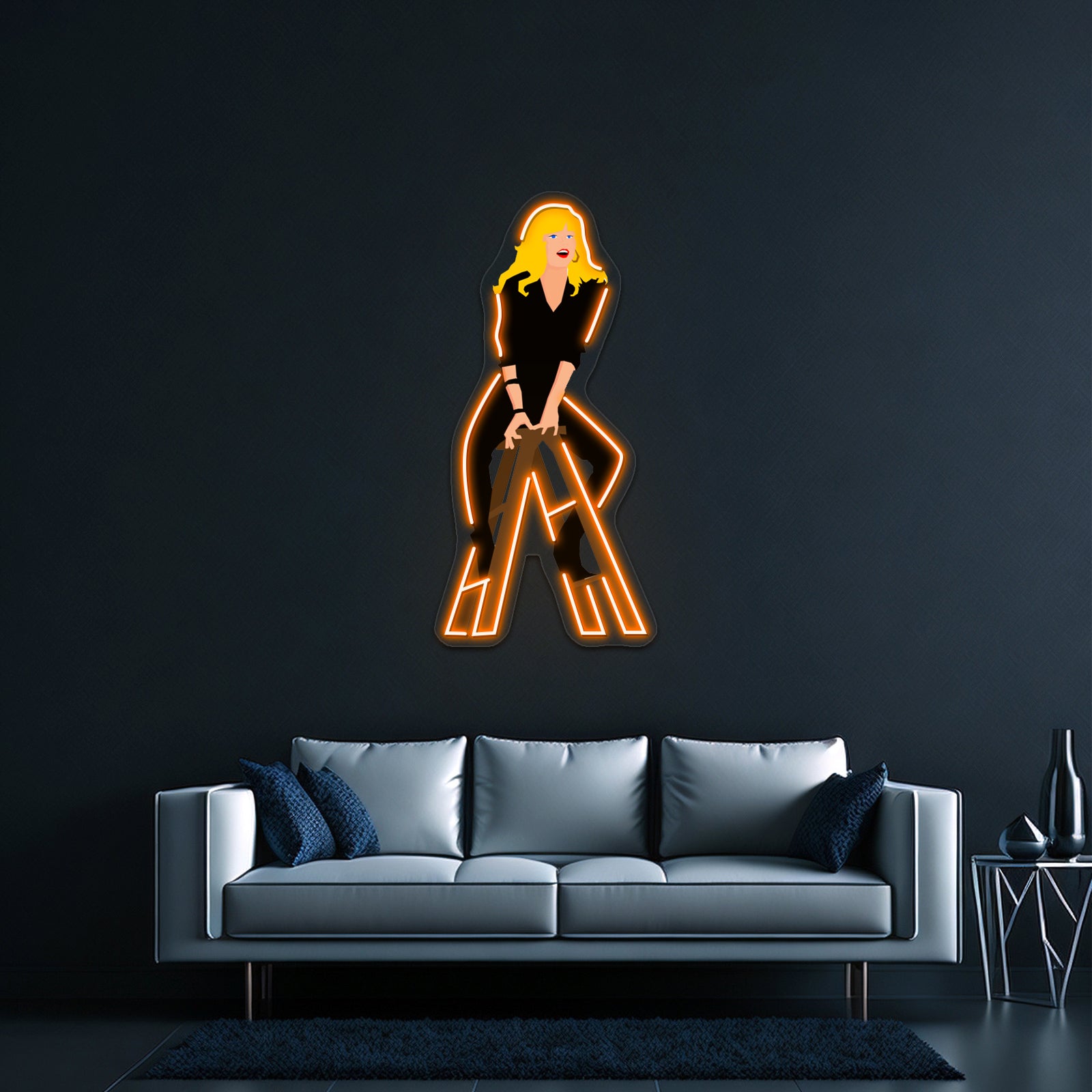 Cool Rider Artwork Business Led Sign | Shineneon