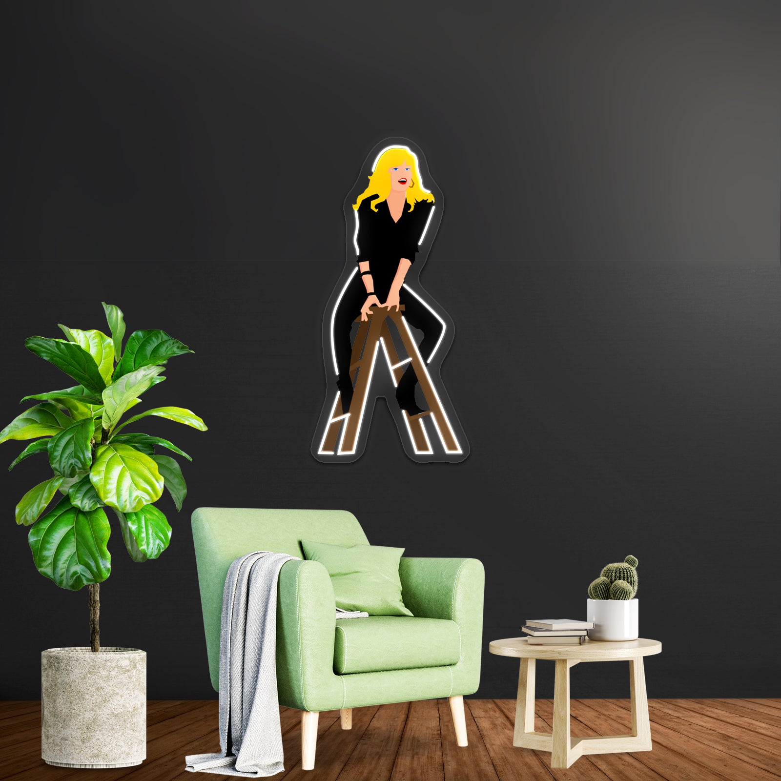 Cool Rider Artwork Business Led Sign | Shineneon