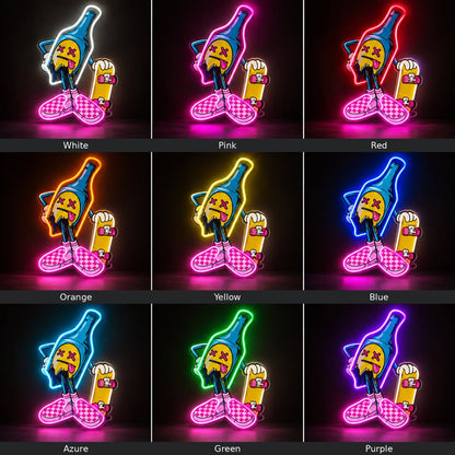 Cool Skateboard Beer LED Neon Sign - Shineneon