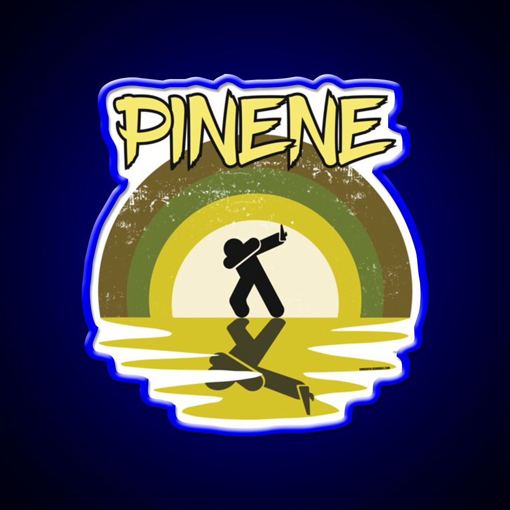 Cool Stoner Pinene Terpene Hemp Inspired Green Leaf Led Neon Sign Rgb Color - LED neon sign view 5