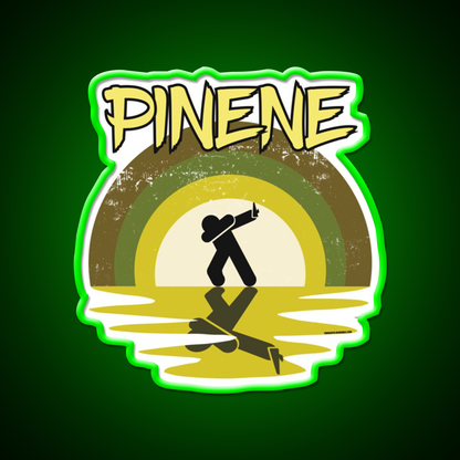Cool Stoner Pinene Terpene Hemp Inspired Green Leaf Led Neon Sign Rgb Color - LED neon sign view 8
