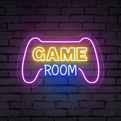 Cool Vibe To Parties Game Room Controller Led Neon Sign - Shineneon