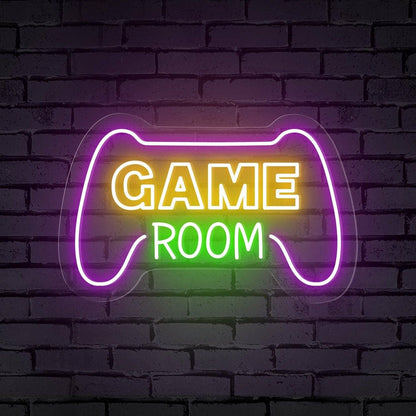 Cool Vibe To Parties Game Room Controller Led Neon Sign - Shineneon