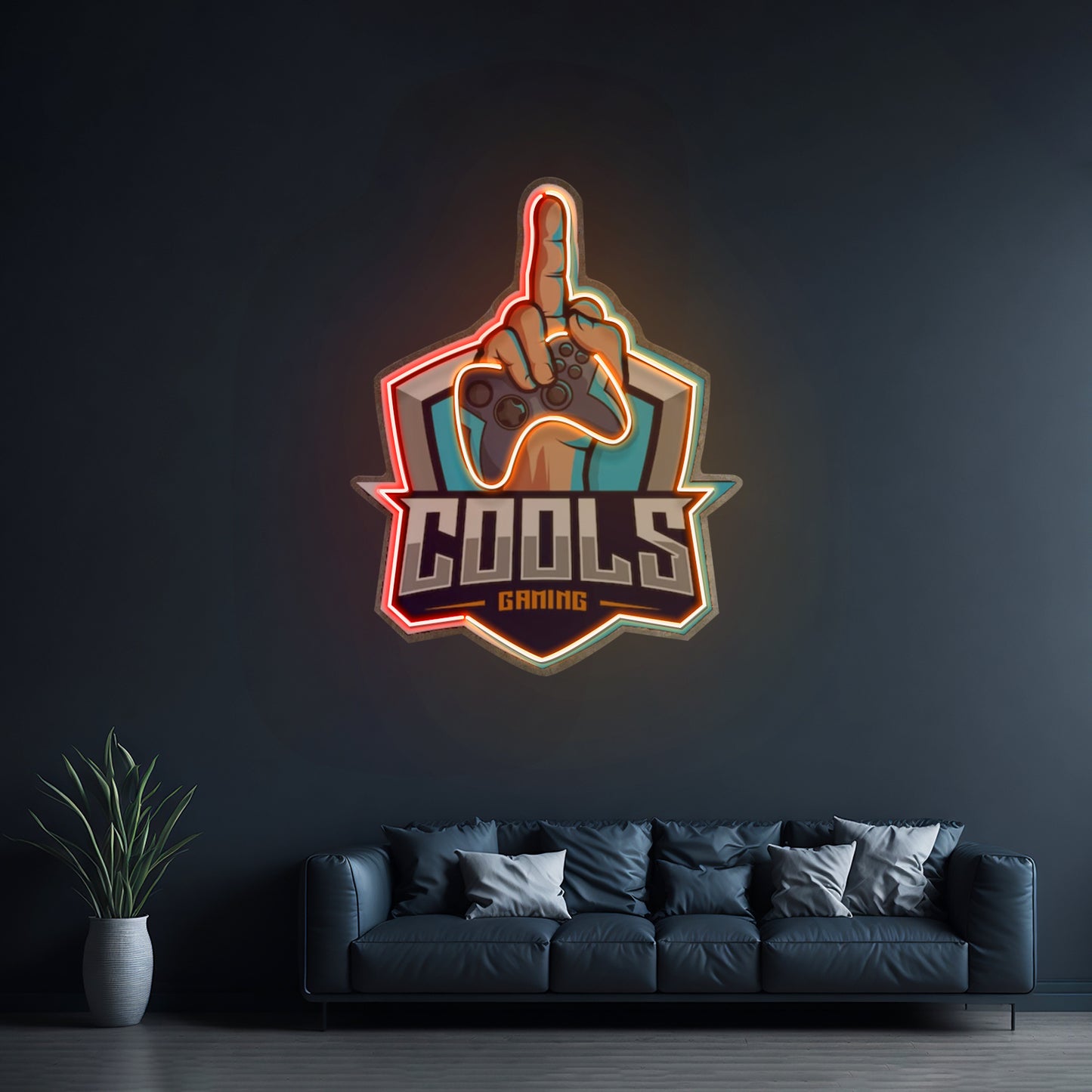 Cools Gaming Led Neon Sign Light Custom Led Signs