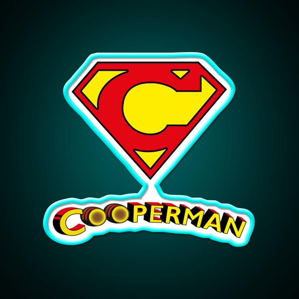 Cooperman Whiskey Drink Bar Led Neon Sign Rgb Color