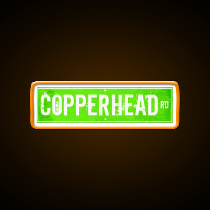 Copperhead Road Whiskey Drink Bar Led Neon Sign Rgb Color - Shineneon