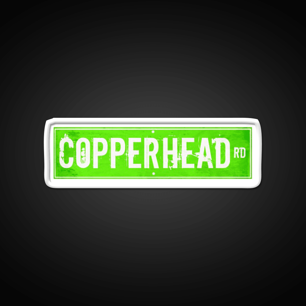 Copperhead Road Whiskey Drink Bar Led Neon Sign Rgb Color - Shineneon