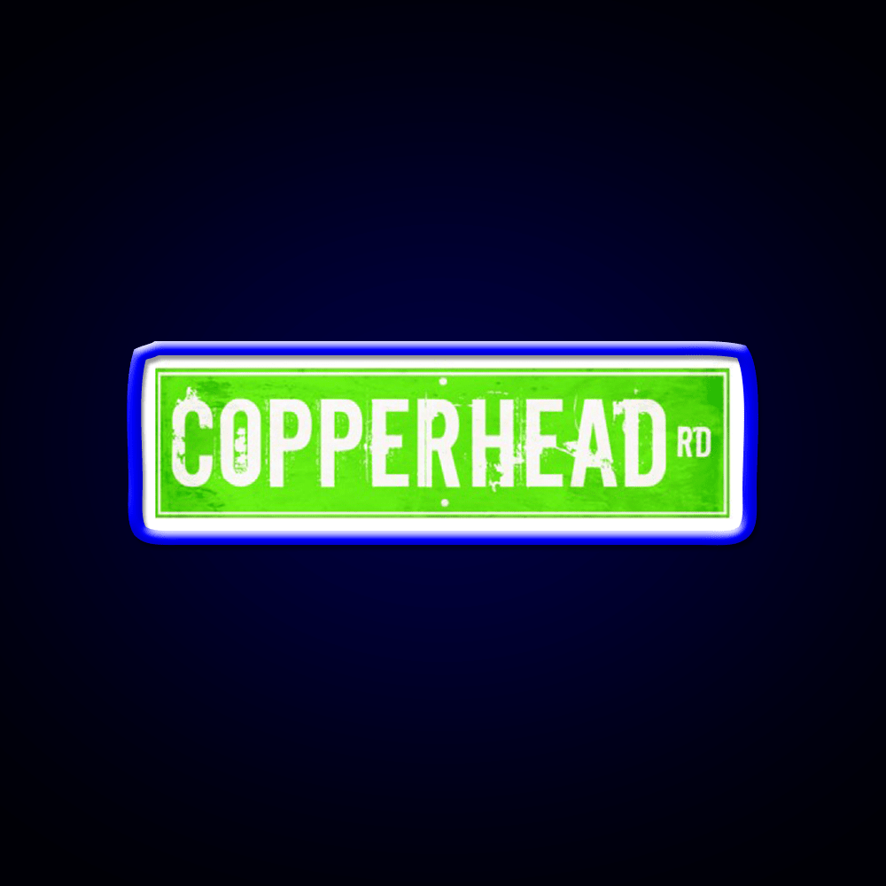 Copperhead Road Whiskey Drink Bar Led Neon Sign Rgb Color - Shineneon