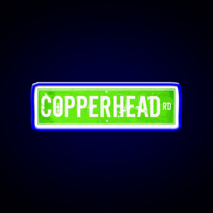 Copperhead Road Whiskey Drink Bar Led Neon Sign Rgb Color - Shineneon