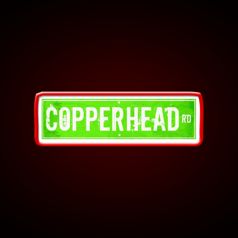 Copperhead Road Whiskey Drink Bar Led Neon Sign Rgb Color - Shineneon