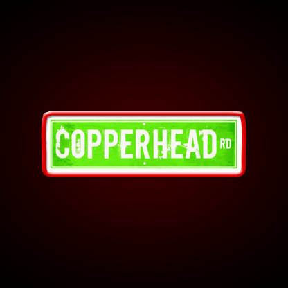 Copperhead Road Whiskey Drink Bar Led Neon Sign Rgb Color - Shineneon