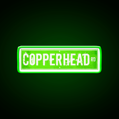 Copperhead Road Whiskey Drink Bar Led Neon Sign Rgb Color - Shineneon