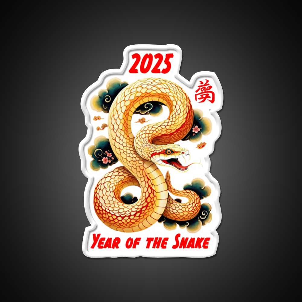 Copy Of Chinese Year Of The Snake Design Asian Cultural Led Neon Sign Rgb Color - LED neon sign view 11