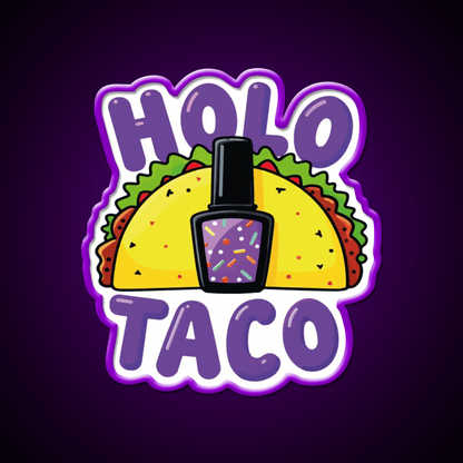 Copy Of Holo Taco Sparkle Polish Nail Salon Led Neon Sign Rgb Color - Shineneon