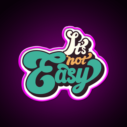 Copy Of Its Not Easy Retro Cafe Led Neon Sign Espresso Bar Art Rgb Color - Shineneon