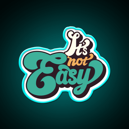 Copy Of Its Not Easy Retro Cafe Led Neon Sign Espresso Bar Art Rgb Color - Shineneon