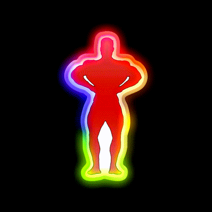 Copy Of More Plates More Dates Gym Fitness Led Neon Sign Rgb Color