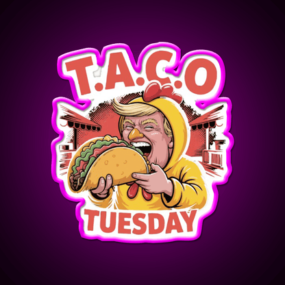 Copy Of Taco Tueday Taco Led Neon Sign Mexican Food Sign Rgb Color - Shineneon