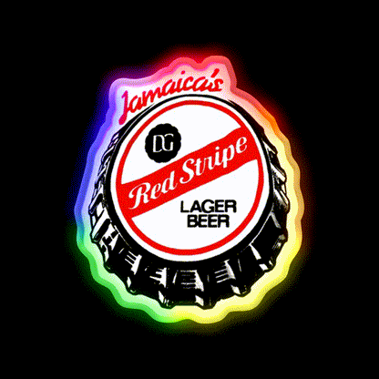 Copy Of The Red Of Yue Whiskey Drink Bar Led Neon Sign Rgb Color - LED neon sign close-up detail