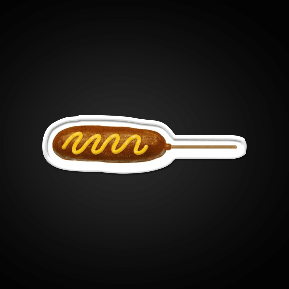 Corn Dogs Snack Food Led Neon Sign Rgb Color - Shineneon