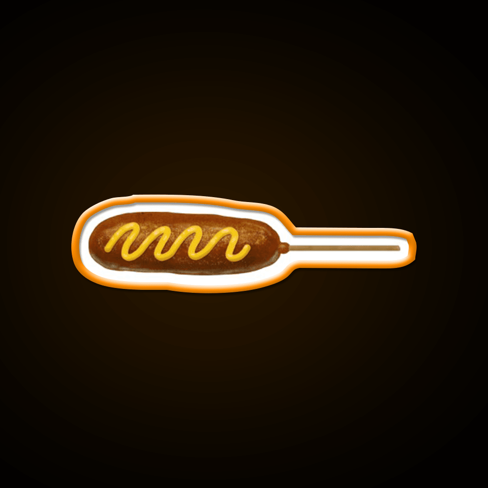 Corn Dogs Snack Food Led Neon Sign Rgb Color - Shineneon