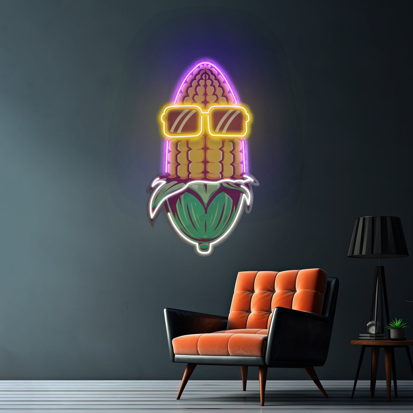 Corn Using Glasses Led Neon Sign Light Custom Led Signs - Shineneon