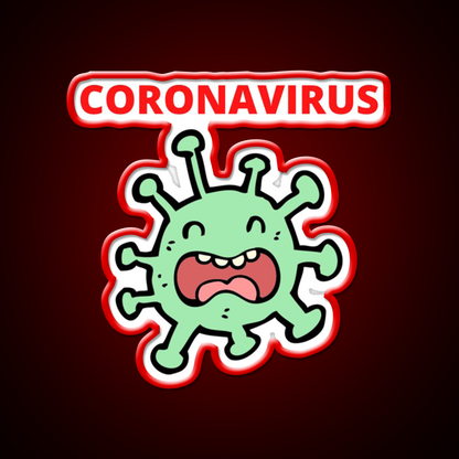 Coronavirus Covid 19 Hemp Inspired Green Leaf Led Neon Sign Rgb Color - LED neon sign view 10