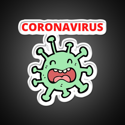 Coronavirus Covid 19 Hemp Inspired Green Leaf Led Neon Sign Rgb Color - LED neon sign view 11
