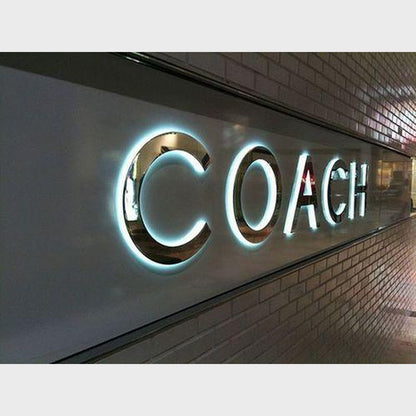 Cosh 3D Backlit Channel Letters Led Light Sign