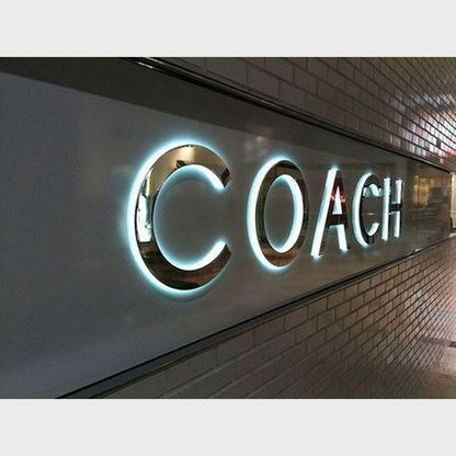 Cosh 3D Backlit Channel Letters Led Light Sign - Shineneon