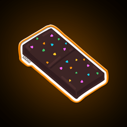 Cosmic Brownie Snack Food Led Neon Sign For Snack Room Rgb Color - Shineneon