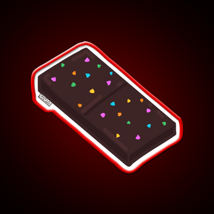 Cosmic Brownie Snack Food Led Neon Sign For Snack Room Rgb Color - Shineneon
