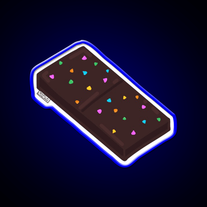 Cosmic Brownie Snack Food Led Neon Sign For Snack Room Rgb Color - Shineneon
