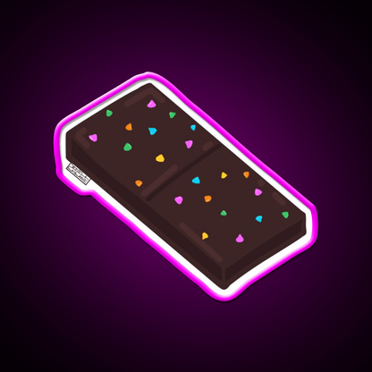 Cosmic Brownie Snack Food Led Neon Sign For Snack Room Rgb Color - Shineneon