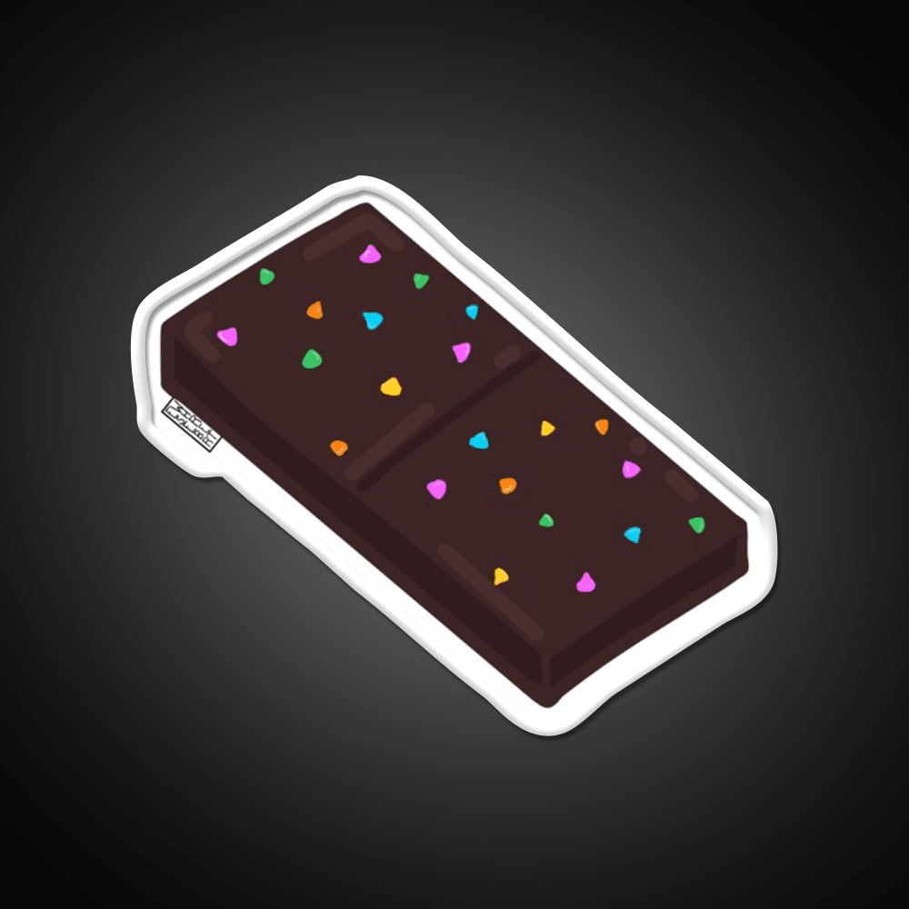 Cosmic Brownie Snack Food Led Neon Sign For Snack Room Rgb Color - Shineneon