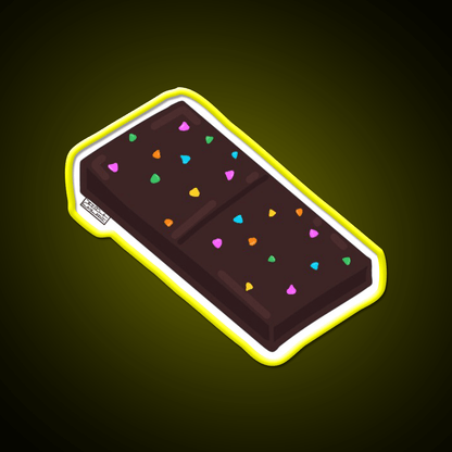 Cosmic Brownie Snack Food Led Neon Sign For Snack Room Rgb Color - Shineneon