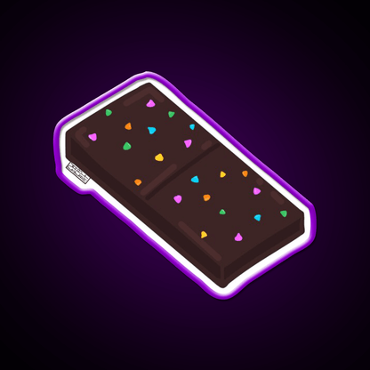 Cosmic Brownie Snack Food Led Neon Sign For Snack Room Rgb Color - Shineneon