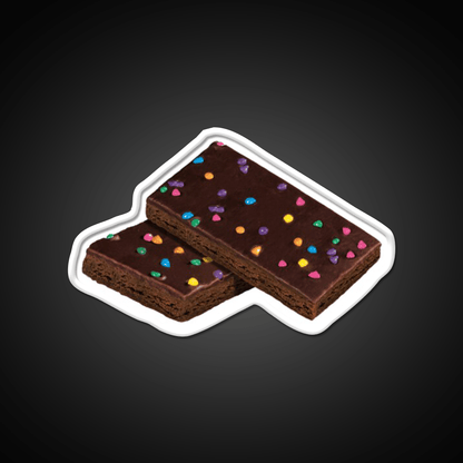 Cosmic Brownie Snack Food Led Neon Sign For Vending Area Rgb Color - Shineneon