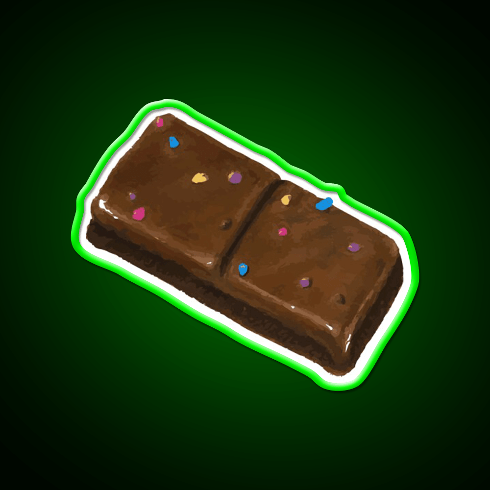 Cosmic Brownie Snack Food Led Neon Sign Rgb Color - Shineneon