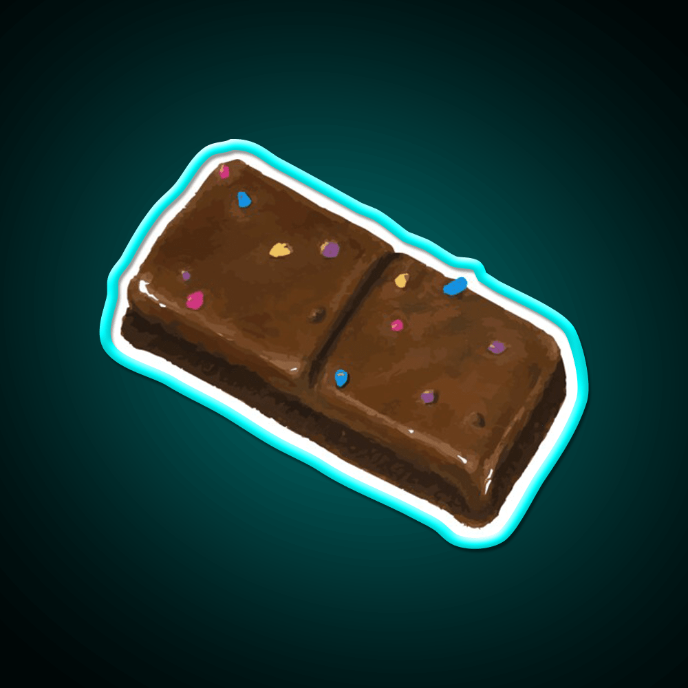 Cosmic Brownie Snack Food Led Neon Sign Rgb Color - Shineneon