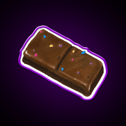 Cosmic Brownie Snack Food Led Neon Sign Rgb Color - Shineneon