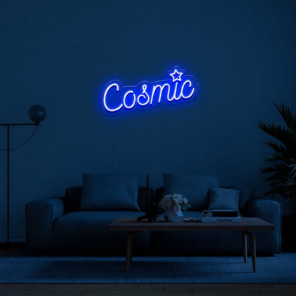 Cosmic Led Neon Sign For Space And Astronomy Lovers - Shineneon