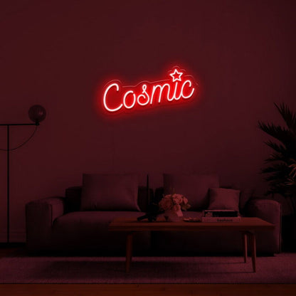 Cosmic Led Neon Sign For Space And Astronomy Lovers - Shineneon