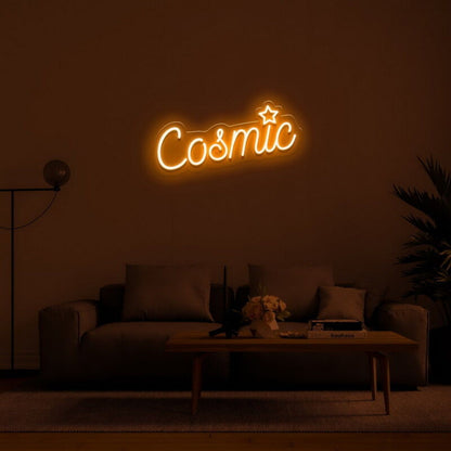 Cosmic Led Neon Sign For Space And Astronomy Lovers - Shineneon
