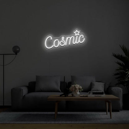 Cosmic Led Neon Sign For Space And Astronomy Lovers - Shineneon